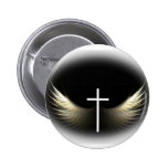 Christian Cross and Holy Spirit buttons