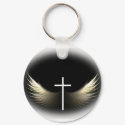 Christian: Cross and Spirit Key Chain keychains