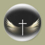 Christian: Cross and Spirit Magnet