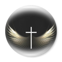 Christian: Cross and Spirit Magnet