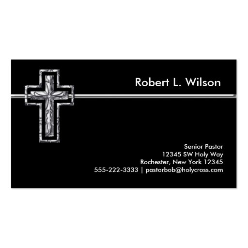 Christian Cross Business Cards