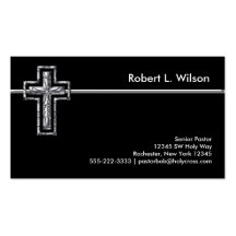 Christian Cross Business Cards