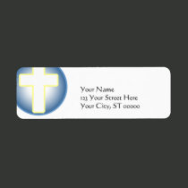Christian Cross labels
