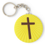 Christian Cross keychain