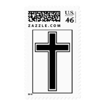 Christian Cross postage