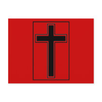 Christian Cross postcards