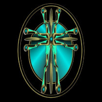 CHRISTIAN CROSS T-SHIRT by phedderman CHRISTIAN CROSS T-SHIRT
