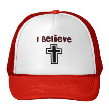 Christian Cross Trucker Hats