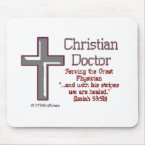 Christian Doctor mousepads by doctor_stuff Christian Doctor mousepads