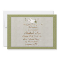 Christian Dove Invitation