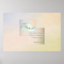 Christian Faith Art ~ Romans 12:12 Posters