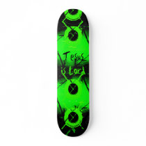 Christian Faith Jesus is Lord Skateboard