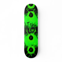 Christian Faith Jesus is Lord Skateboard