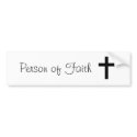 Christian Faith Sticker bumper stickers by laughingwillow Christian Faith Sticker bumper stickers