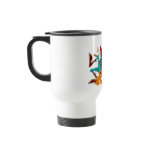 Christian Fireman on fire design mugs