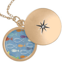 Christian Fish Art Pendant