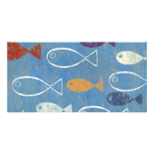 Christian Fish Art Photo Cards