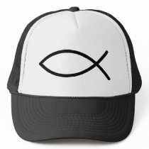 Christian Fish Trucker Hats