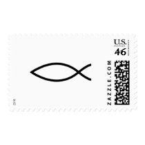 Christian Fish Stamp