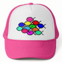 Christian Fish School in Rainbow Colors hat