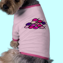 Christian Fish School - Pink and Purple pet clothing by ChristianFish Christian Fish School - Pink and Purple pet clothing