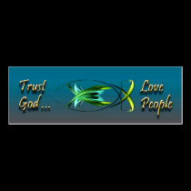 Christian Fish Symbol Background Card business cards