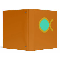 Christian Fish Symbol Binder