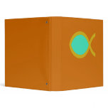 Christian Fish Symbol - Transparent binders