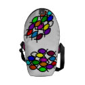 Christian Fish Symbols -Rainbow School Commuter Bags