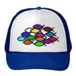 Christian Fish Symbols -Rainbow School Trucker Hat