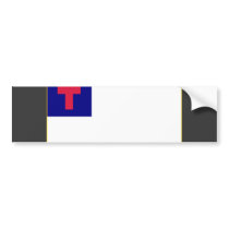 Christian Flag Bumper Sticker