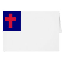 Christian Flag Card