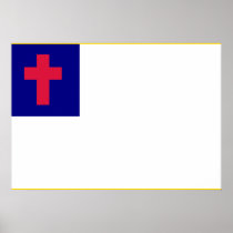 Christian Flag Posters