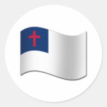 Christian Flag stickers