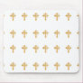 Christian Gold Cross Mousepad Christian Gold Cross Mousepad