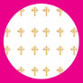 Christian Gold Cross Stickers Christian Gold Cross Stickers