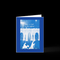 Christian Greeting azul cards