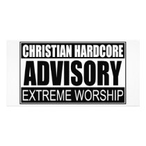 Christian Hardcore Advisory... photo cards