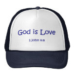Christian Hat with Bible Verse