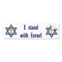 Christian/Jewish Support for Israel.. bumper stickers
