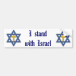 Christian Jewish Support for Israel.. Bumper Sticker