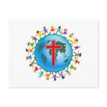 Christian Kids Post Card