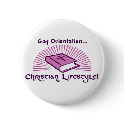 Christian Lifestyle pinback button