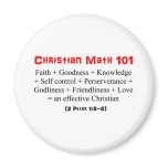 Christian Math 101 Fridge Magnet