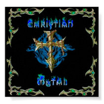 christian metal posters