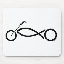 Christian motorcycle clothing and accessories mousepads