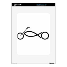 Christian motorcycle clothing and accessories skins for the iPad