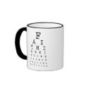 Christian mug: Faith Vision
