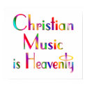 Christian Music Poster posters