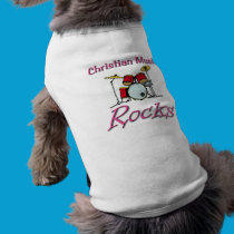 Christian Music Rocks pet clothing